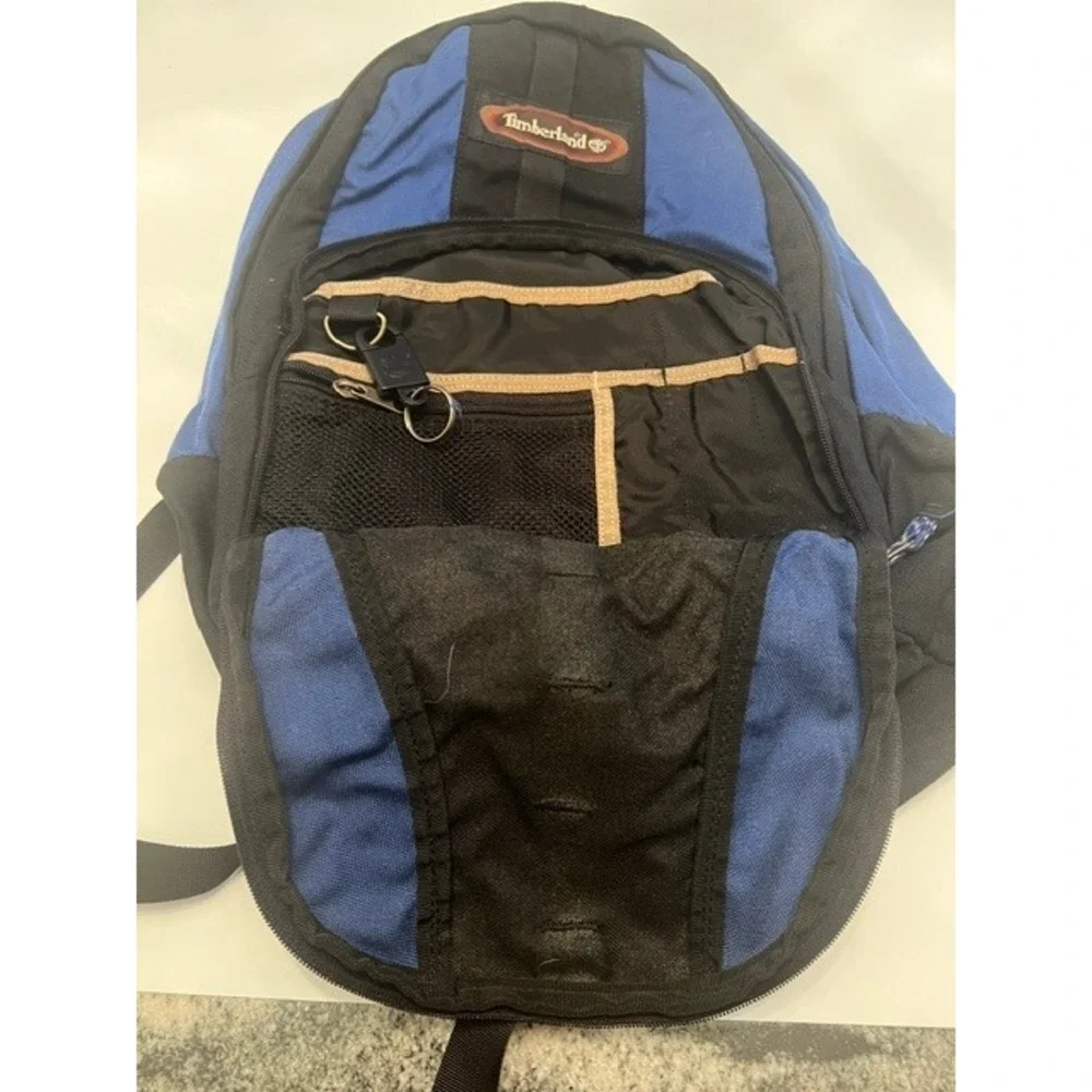 Timberland Backpack Unisex Large Blue Black Good Gorpcore Outdoors Bag